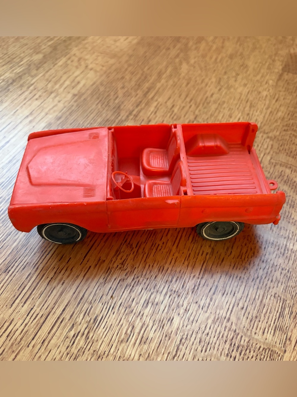 Vintage Gay Toys Inc 1966 Ford Bronco Plastic Toy Truck Red 1:24 Parts/Restore